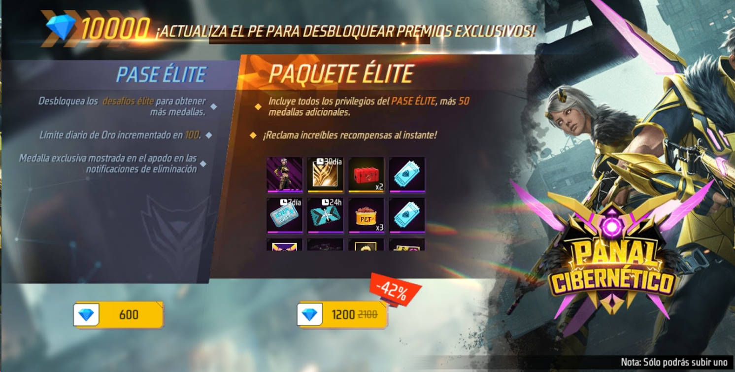 descubre cual es el costo del pase elite en free fire guia completa