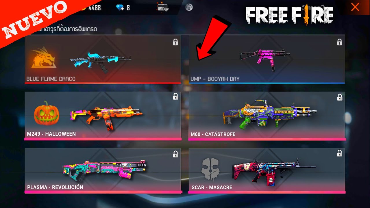 desvelando el misterio caracteristicas clave de las armas evolutivas en free fire