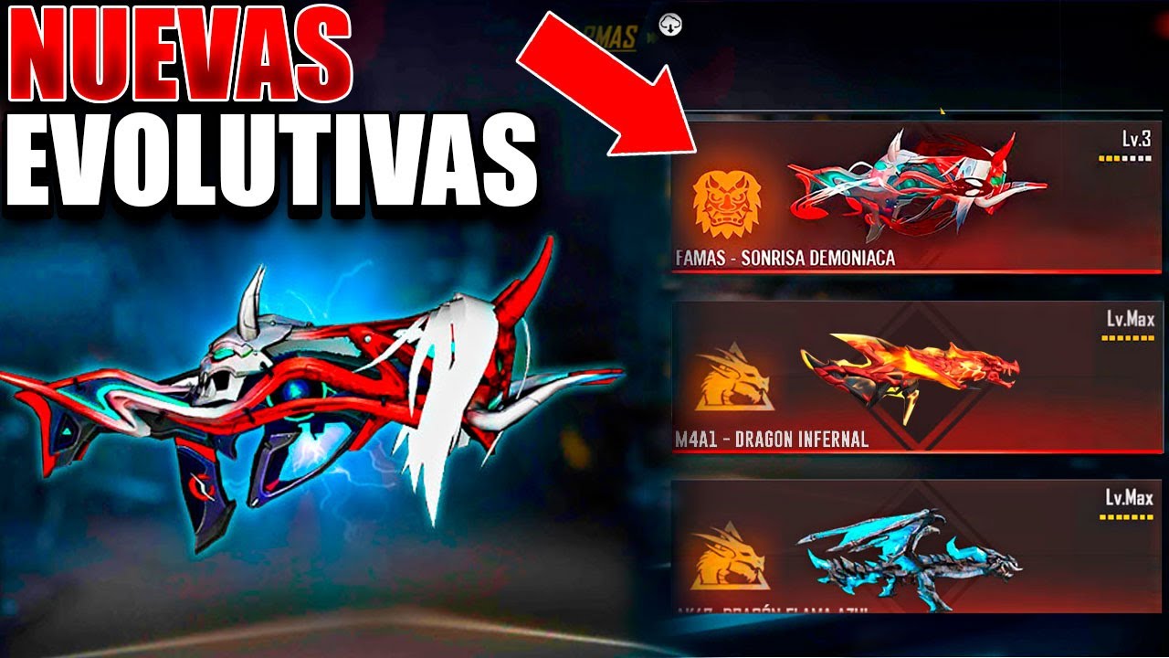 guia definitiva cual es la mejor estrategia para utilizar las armas evolutivas en free fire